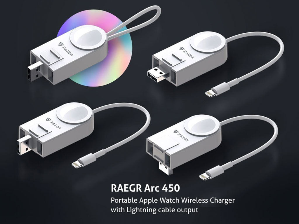 RAEGR Arc 450 portable charger review: Ideal for Apple Watch users.