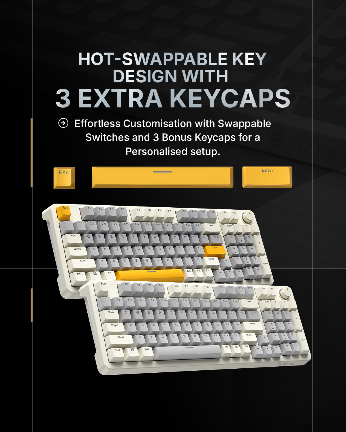 RAEGR MechGear X100 Mechanical Gaming Keyboard