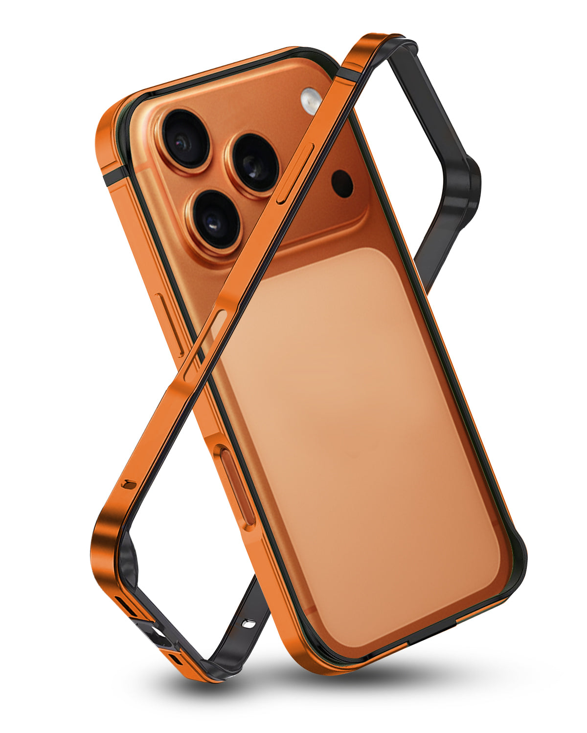 RAEGR iPhone 17 Pro Max (6.9-Inch) (2025) Case | Anodized Aluminum | Edge Armor Case