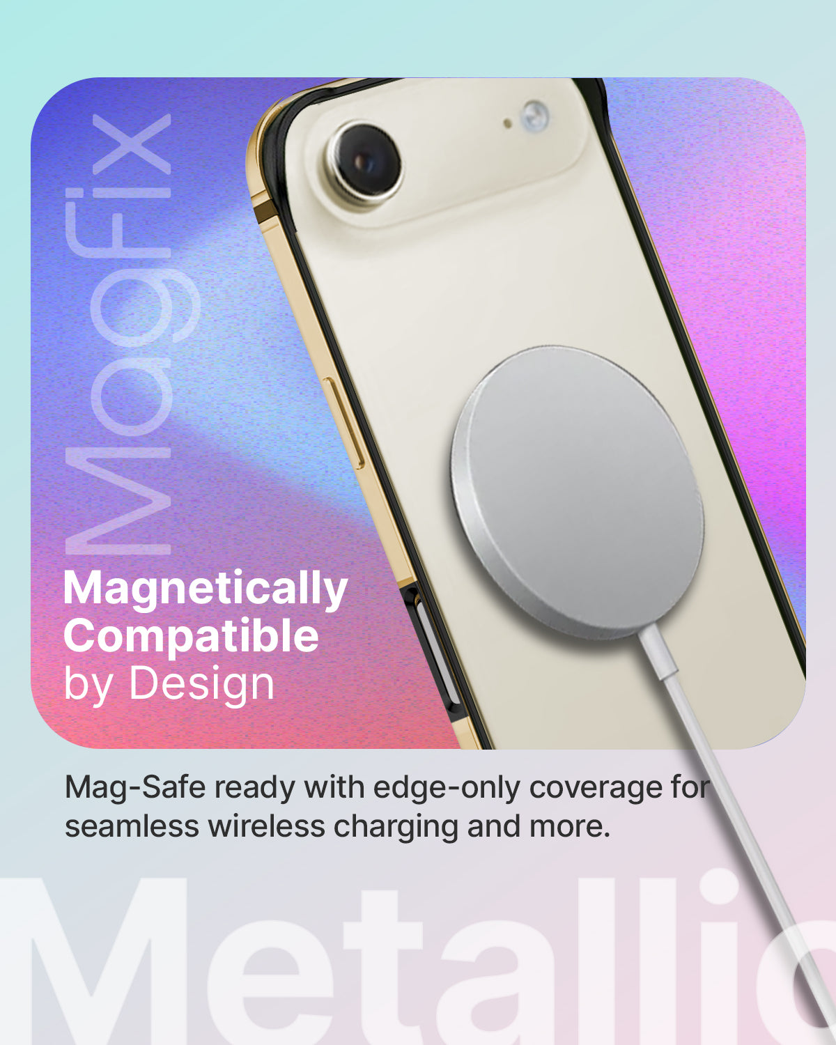 RAEGR iPhone 17 Air (6.5-Inch) (2025) Case | Anodized Aluminum | Edge Armor Case