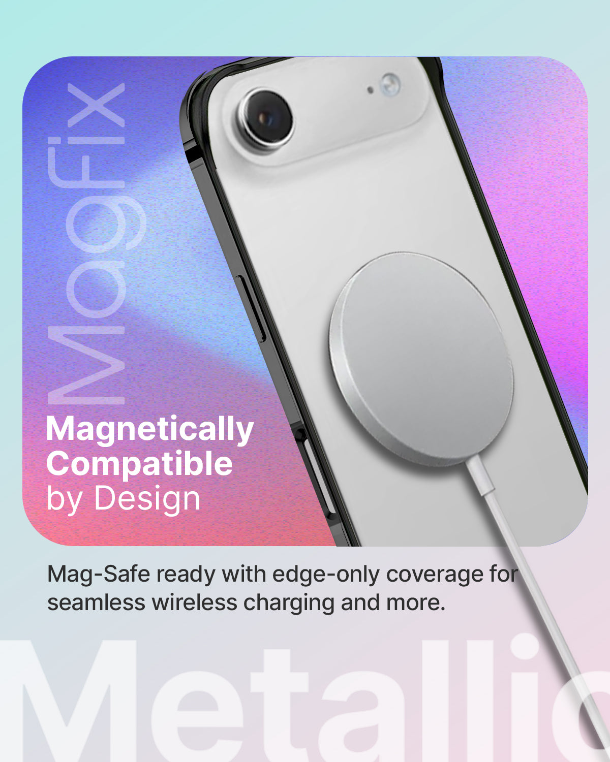 RAEGR iPhone 17 Air (6.5-Inch) (2025) Case | Anodized Aluminum | Edge Armor Case
