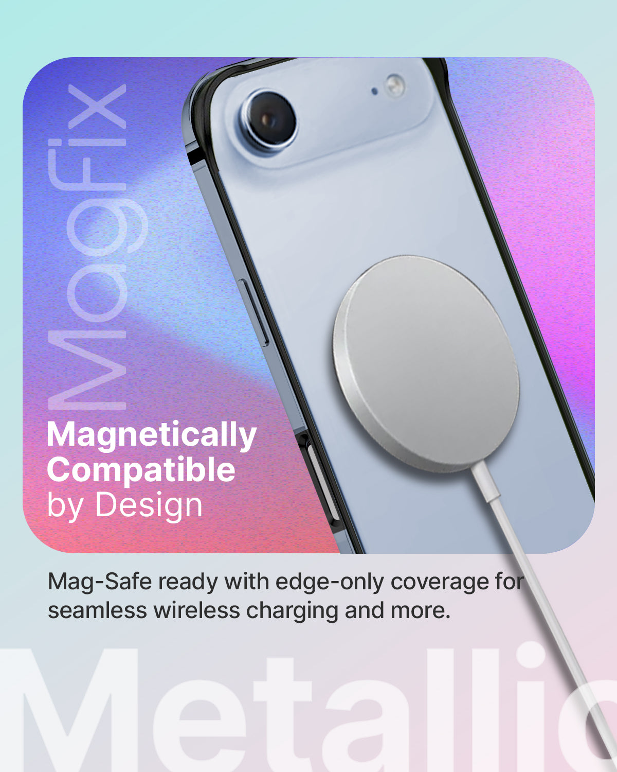 RAEGR iPhone 17 Air (6.5-Inch) (2025) Case | Anodized Aluminum | Edge Armor Case