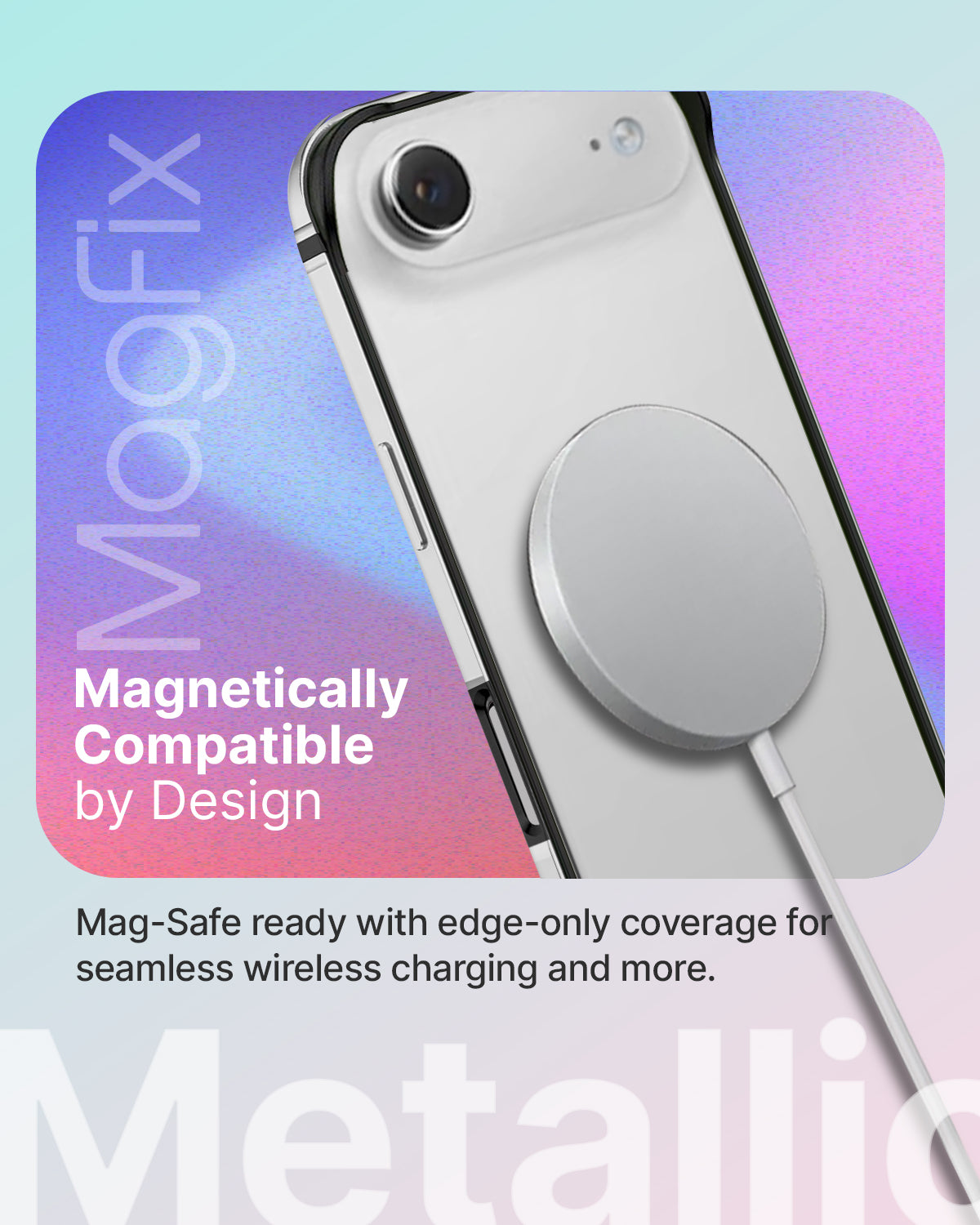 RAEGR iPhone 17 Air (6.5-Inch) (2025) Case | Anodized Aluminum | Edge Armor Case