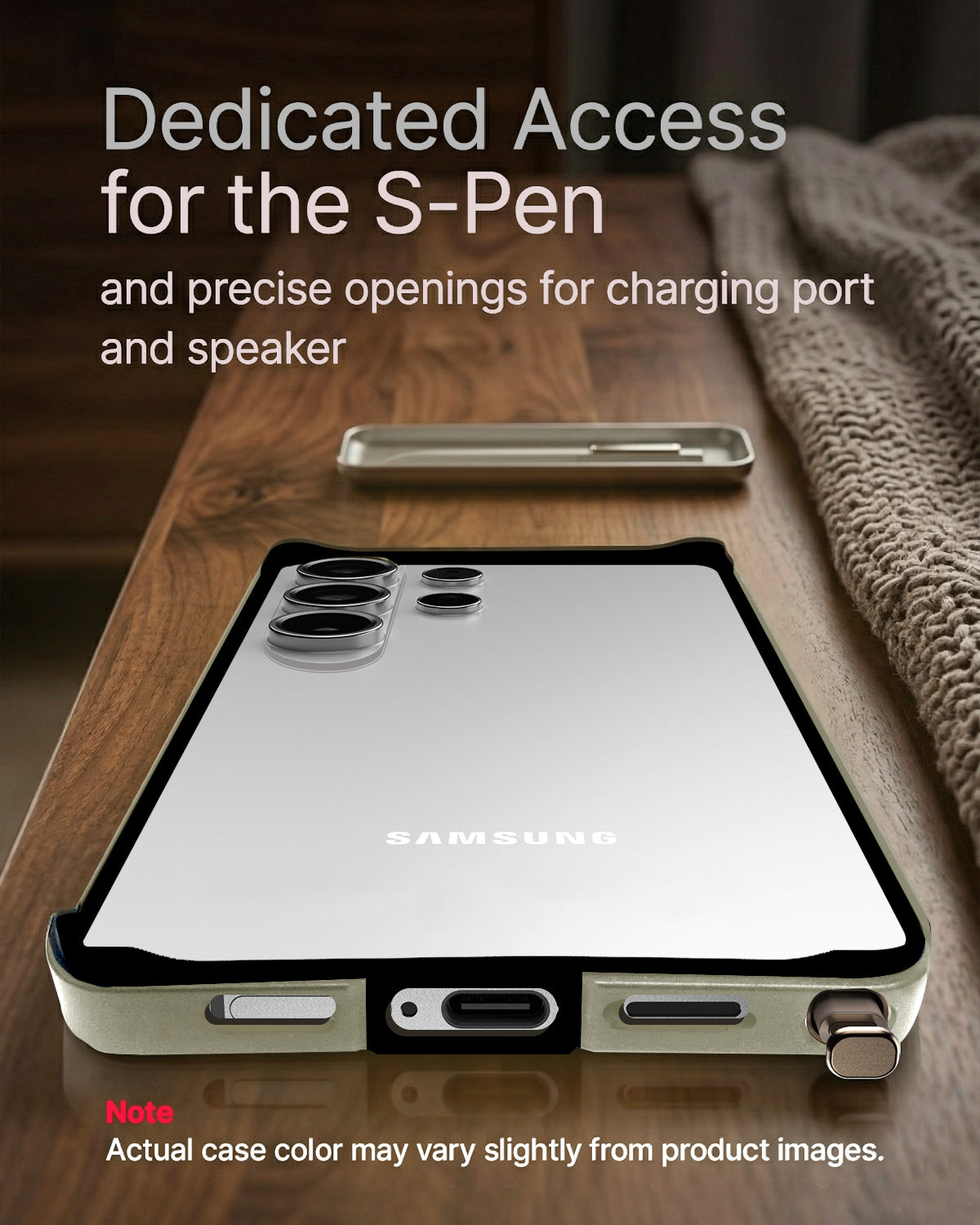 RAEGR Galaxy S26 Ultra Case | Edge Armor Protective Minimal Case