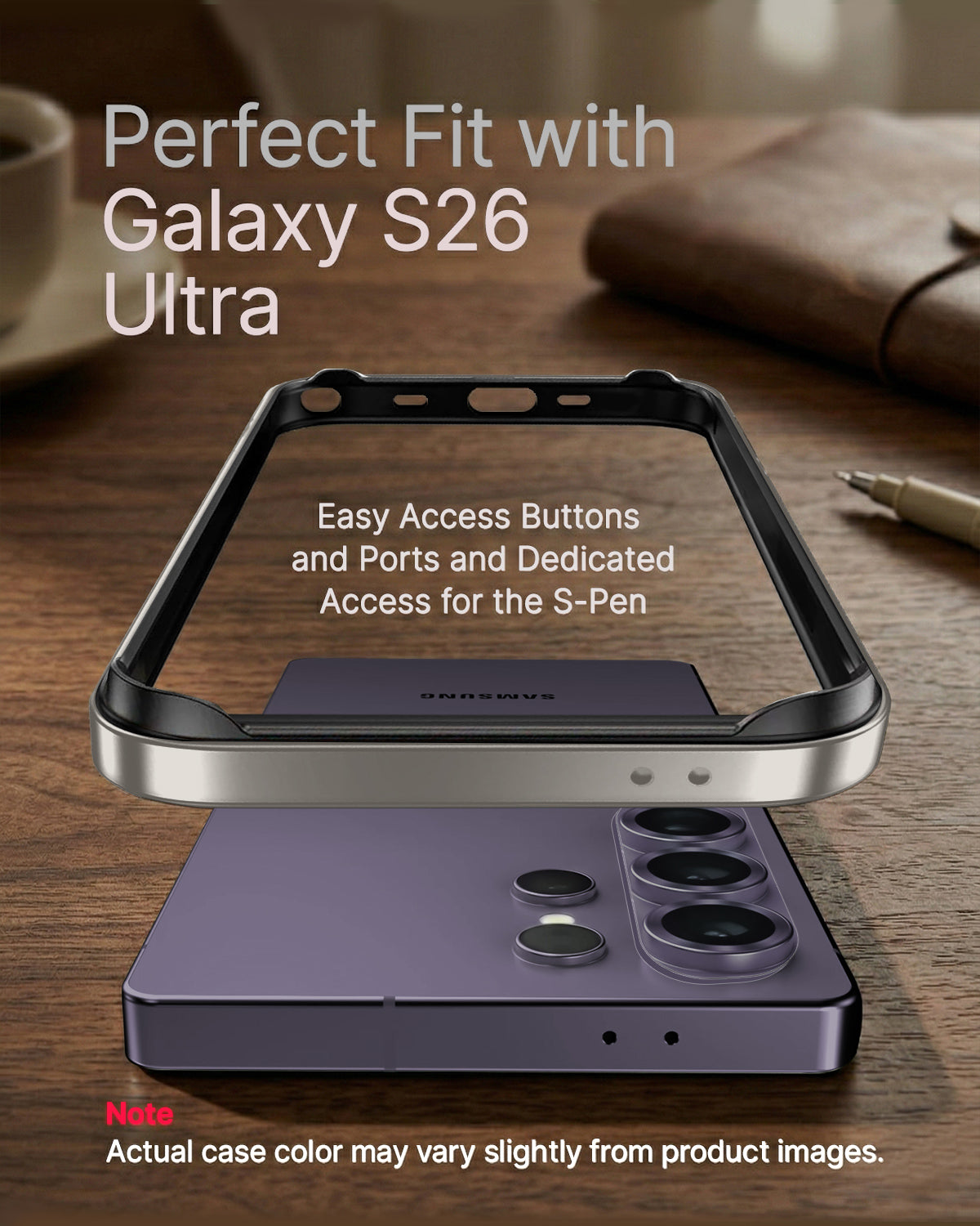 RAEGR Galaxy S26 Ultra Case | Edge Armor Protective Minimal Case