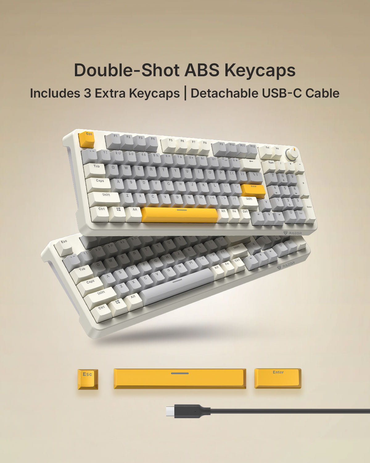 RAEGR MechGear X100 Mechanical Gaming Keyboard