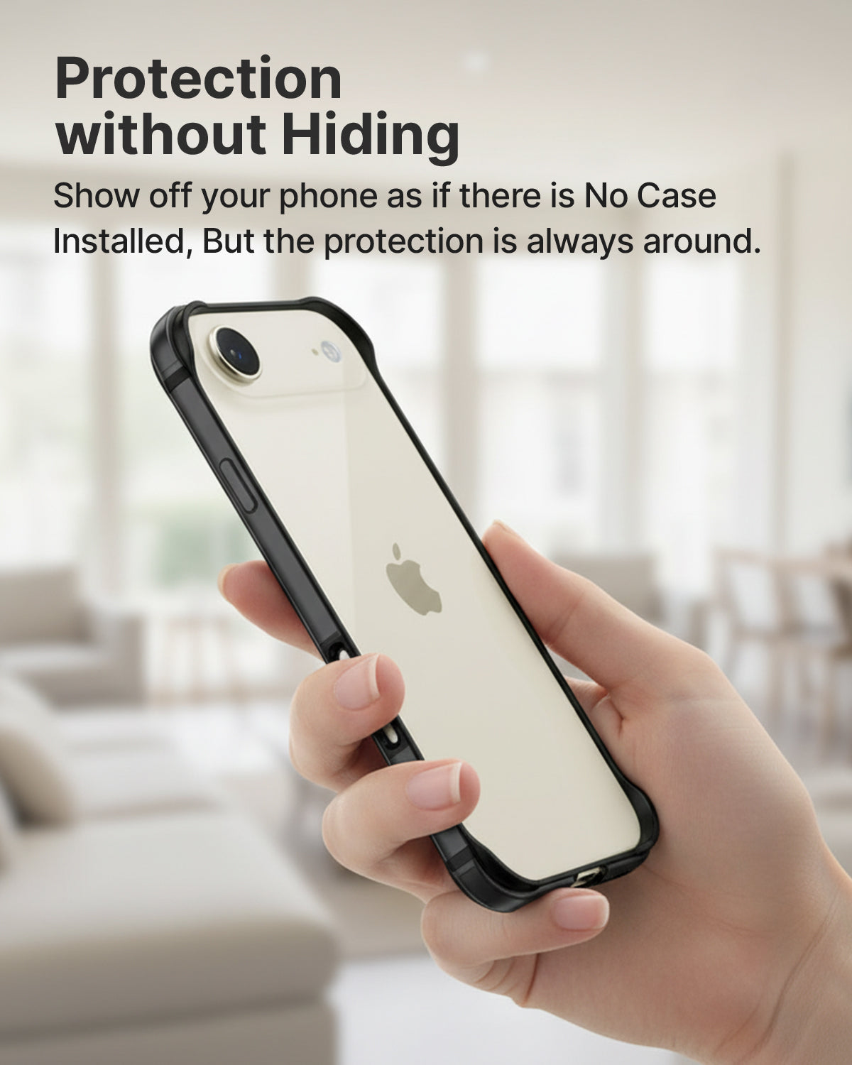 RAEGR iPhone 17 Air (6.5-Inch) (2025) Case | Anodized Aluminum | Edge Armor Case