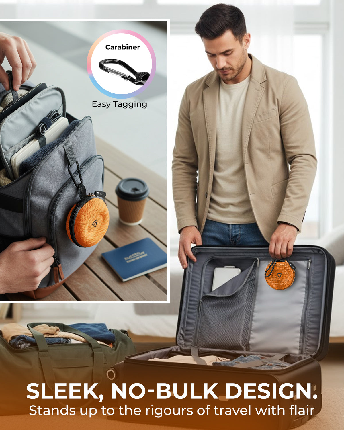 RAEGR Travel Watch Case Single Storage Box for Wristwatches