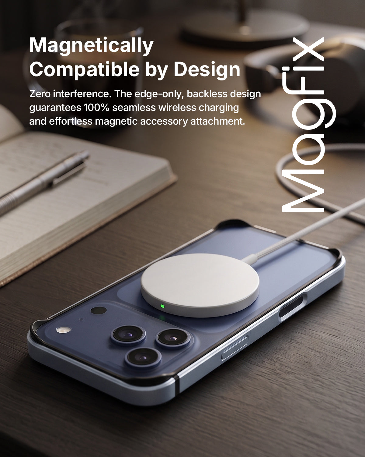 RAEGR iPhone 17 Pro Max  Case | Anodized Aluminum | Edge Armor Case