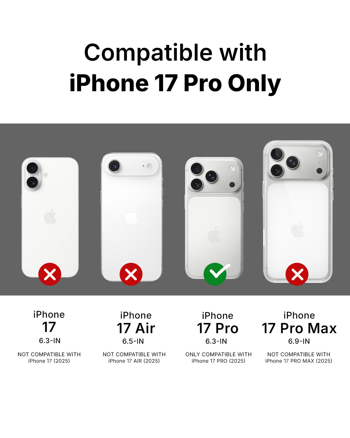 RAEGR iPhone 17 Pro (6.3-Inch) (2025) Case | Anodized Aluminum | Edge Armor Case