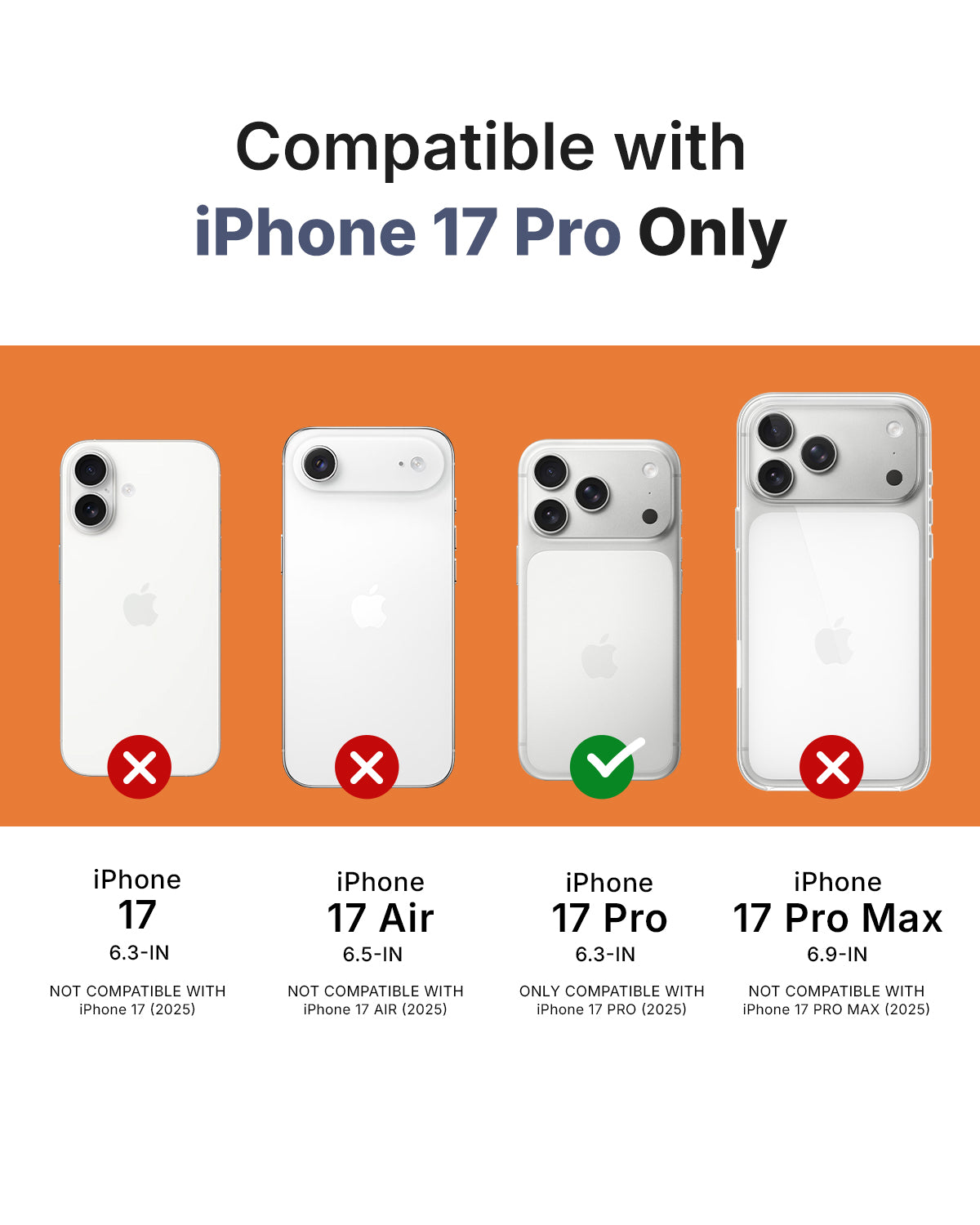 RAEGR iPhone 17 Pro (6.3-Inch) (2025) Case | Anodized Aluminum | Edge Armor Case