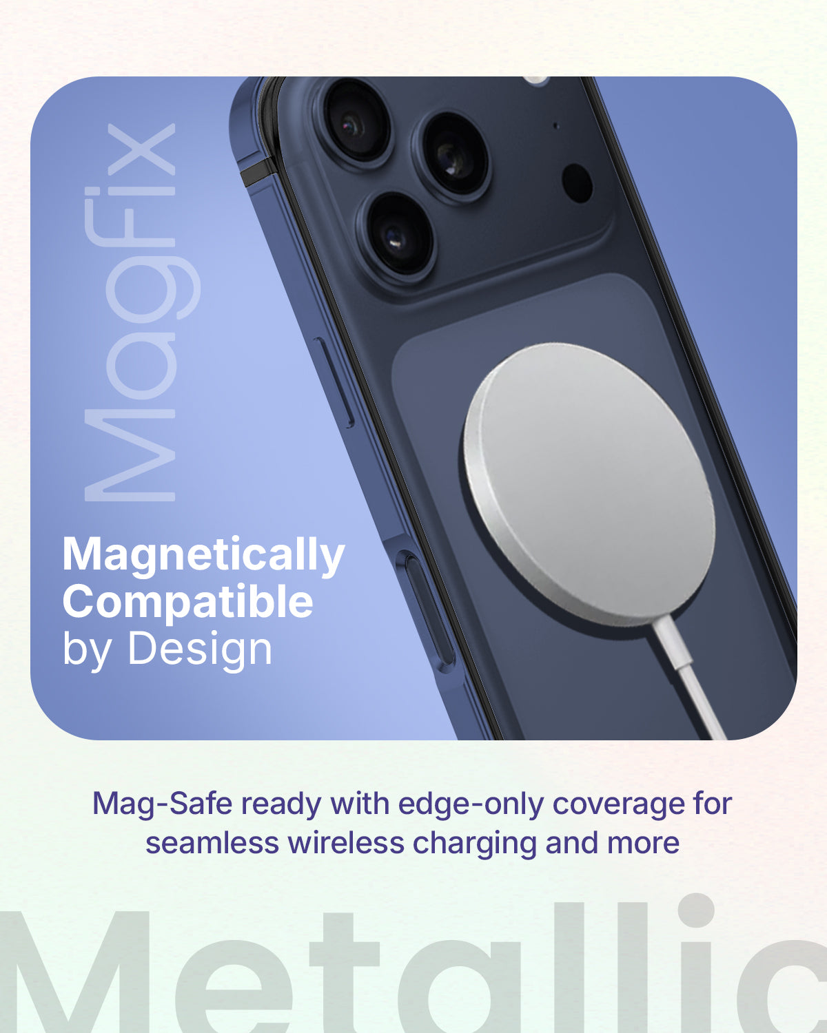 RAEGR iPhone 17 Pro (6.3-Inch) (2025) Case | Anodized Aluminum | Edge Armor Case