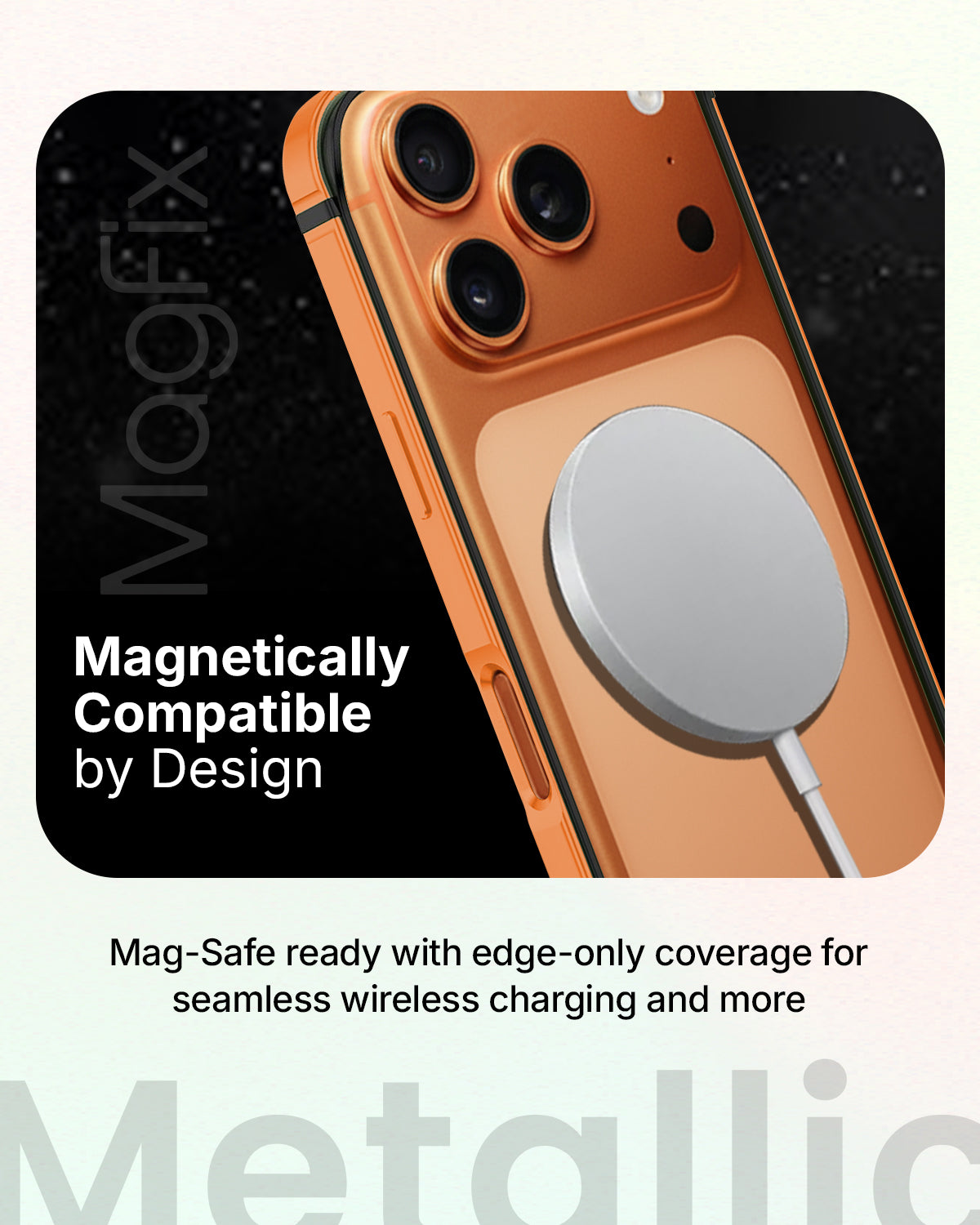 RAEGR iPhone 17 Pro (6.3-Inch) (2025) Case | Anodized Aluminum | Edge Armor Case