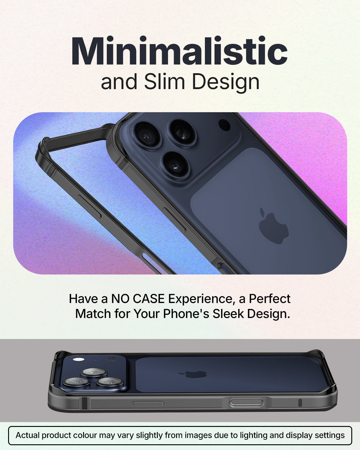 RAEGR iPhone 17 Pro (6.3-Inch) (2025) Case | Anodized Aluminum | Edge Armor Case