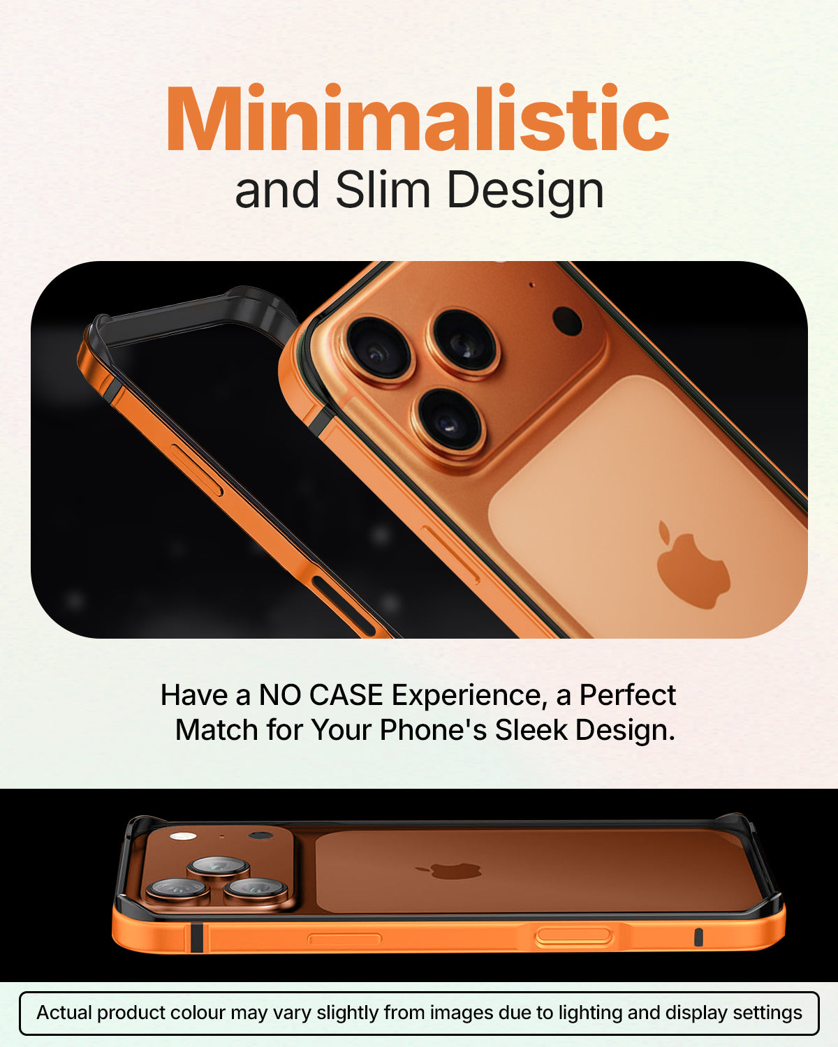 RAEGR iPhone 17 Pro (6.3-Inch) (2025) Case | Anodized Aluminum | Edge Armor Case