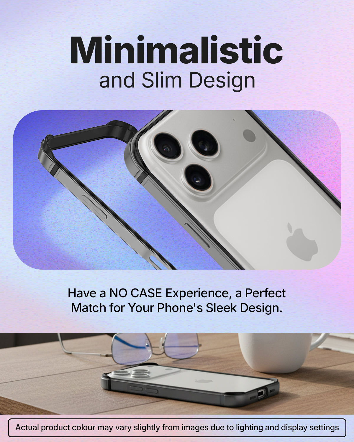 RAEGR iPhone 17 Pro (6.3-Inch) (2025) Case | Anodized Aluminum | Edge Armor Case