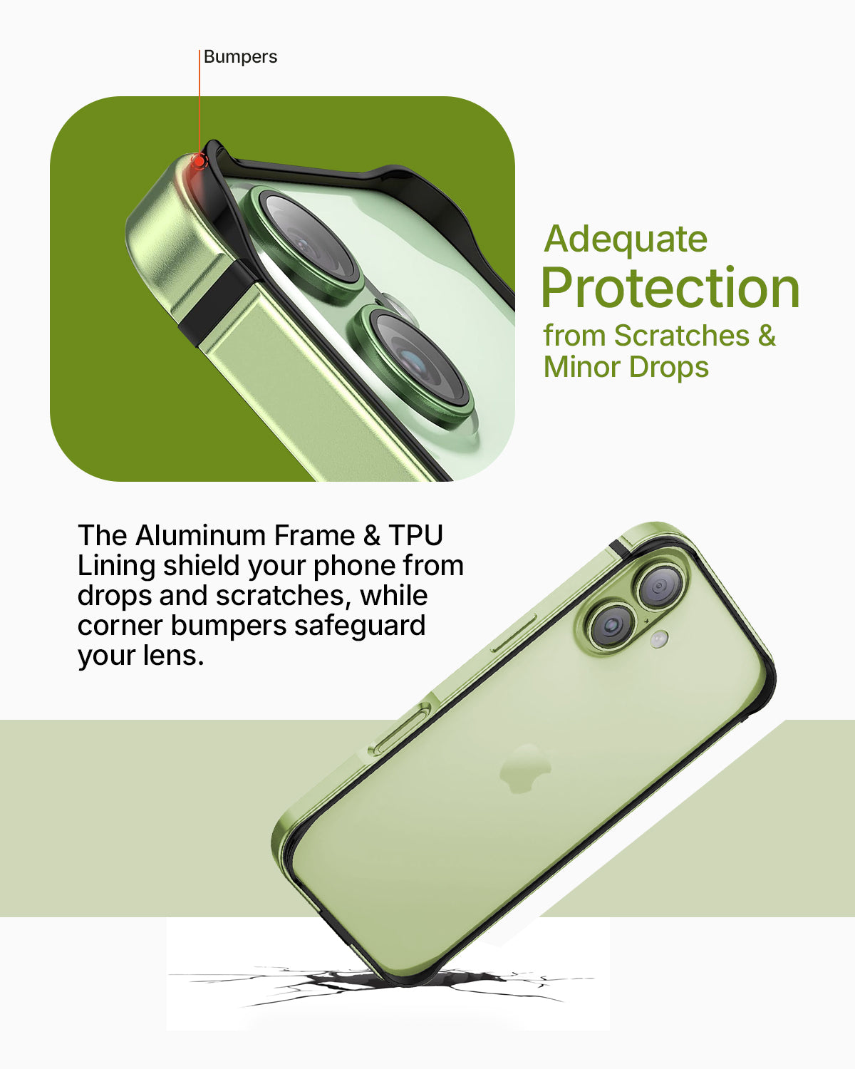 RAEGR iPhone 17 (6.3-Inch) (2025) Case | Anodized Aluminum | Edge Armor Case