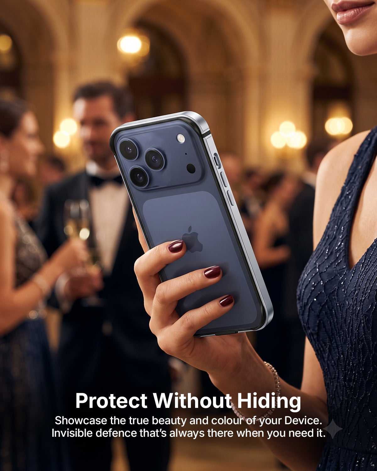 RAEGR iPhone 17 Pro  Case | Anodized Aluminum | Edge Armor Case