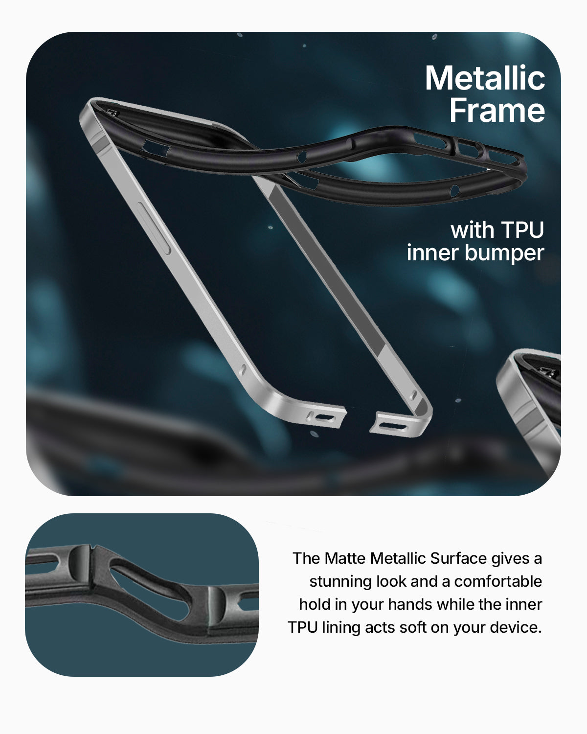 RAEGR iPhone 17 (6.3-Inch) (2025) Case | Anodized Aluminum | Edge Armor Case