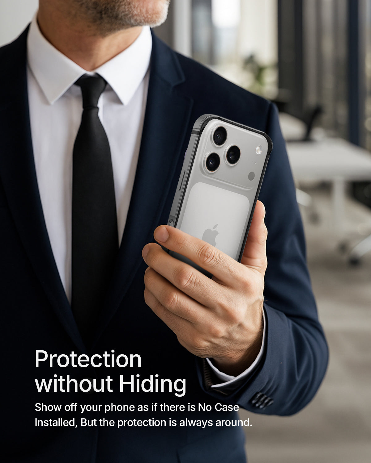 RAEGR iPhone 17 Pro (6.3-Inch) (2025) Case | Anodized Aluminum | Edge Armor Case