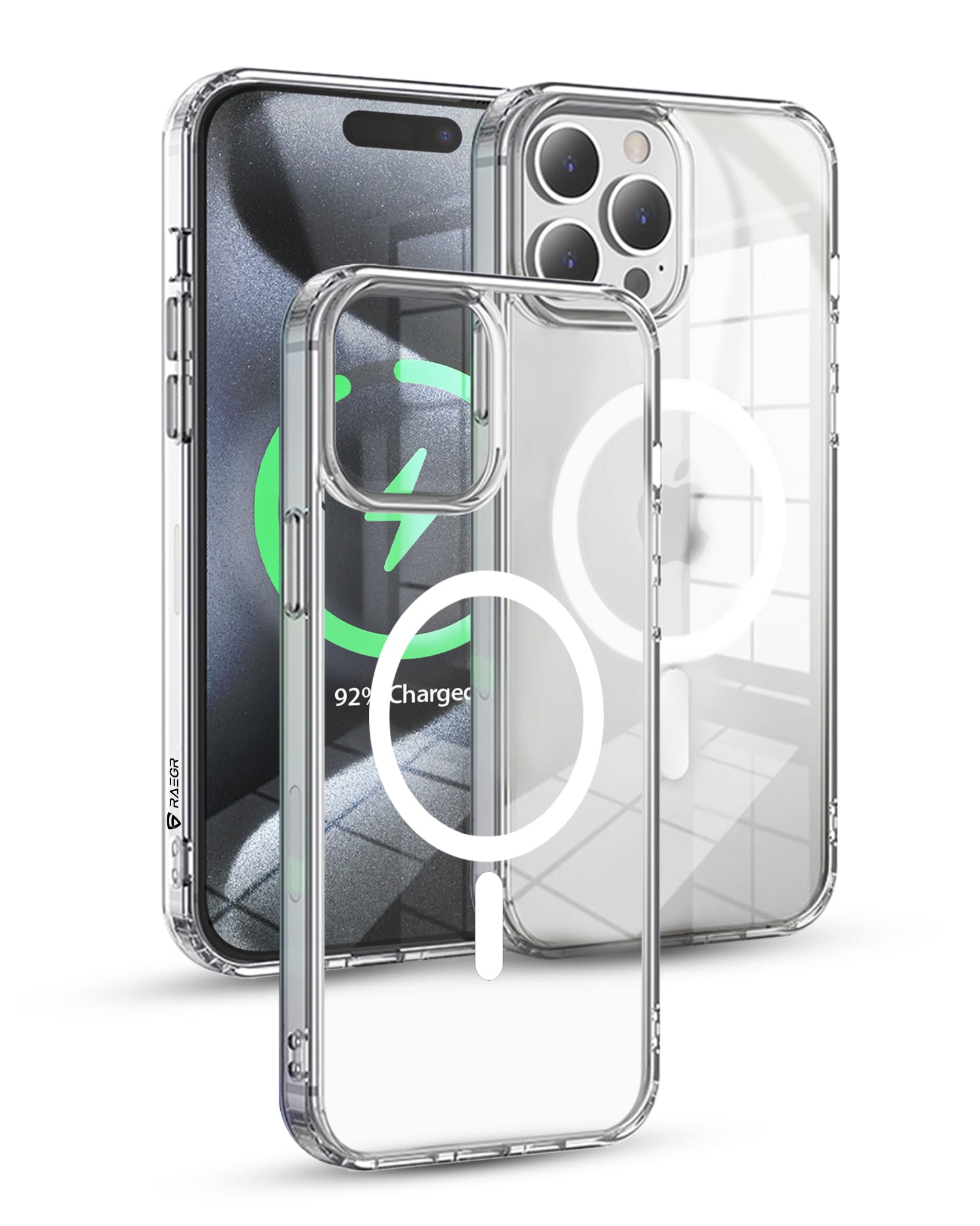 RAEGR iPhone 15 Pro Case | MagFix Air Hybrid Case