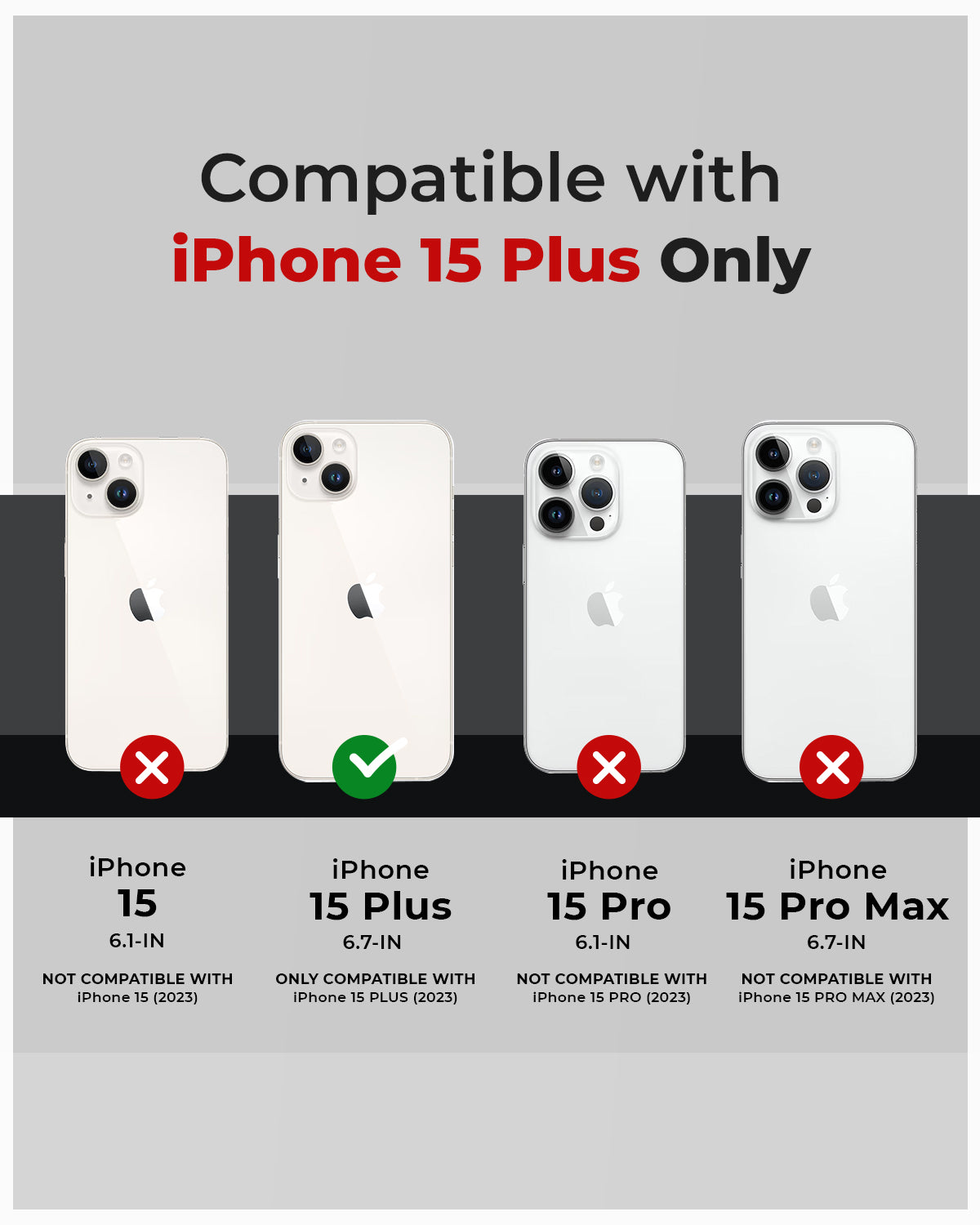RAEGR iPhone 15 Plus Case | MagFix Air Hybrid  Case