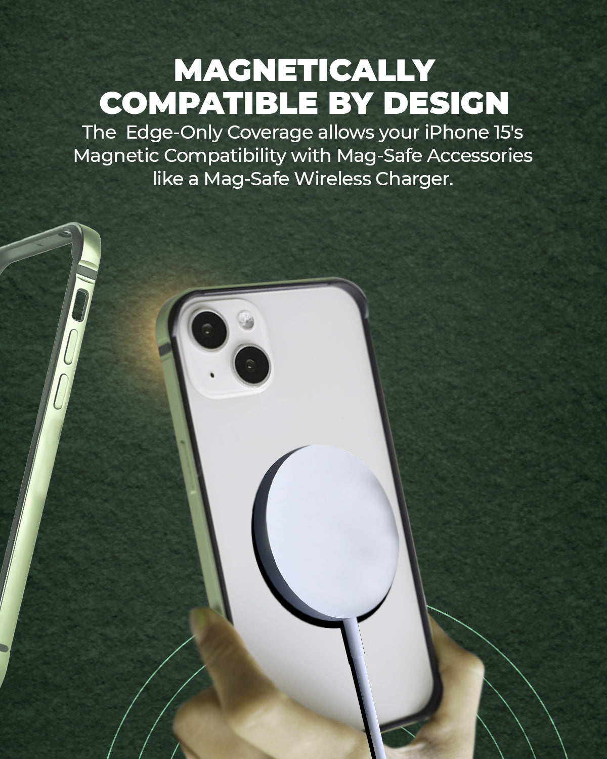 RAEGR iPhone 15 Edge Armor Case