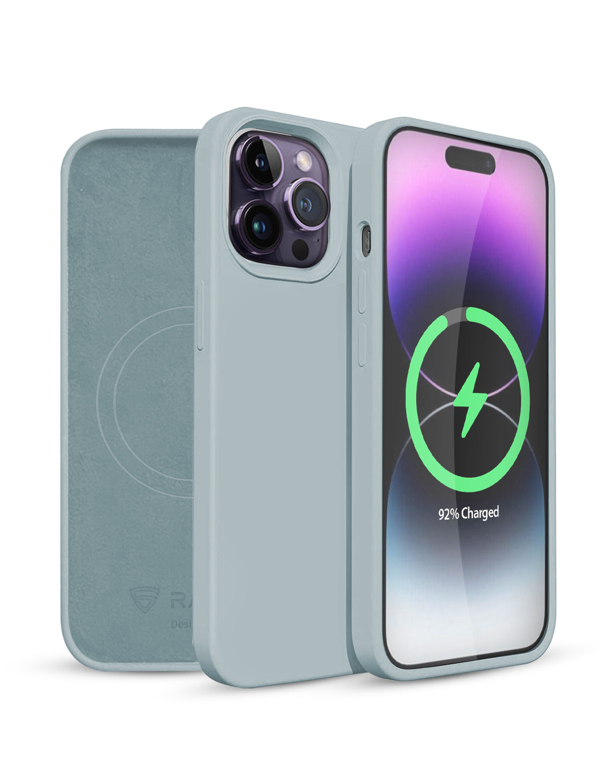 RAEGR iPhone 14 Pro Silicone Case| Supports Mag-Safe Wireless Charging