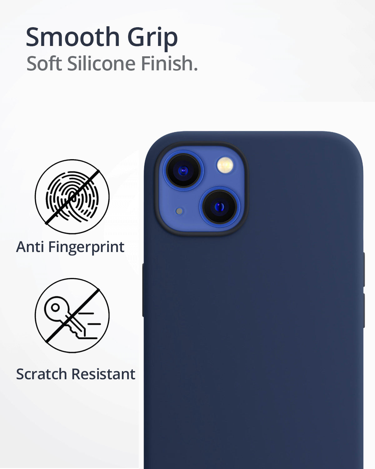 RAEGR MagFix Silicone  Case / Cover Designed for iPhone 13 (6.1-Inch) 2021