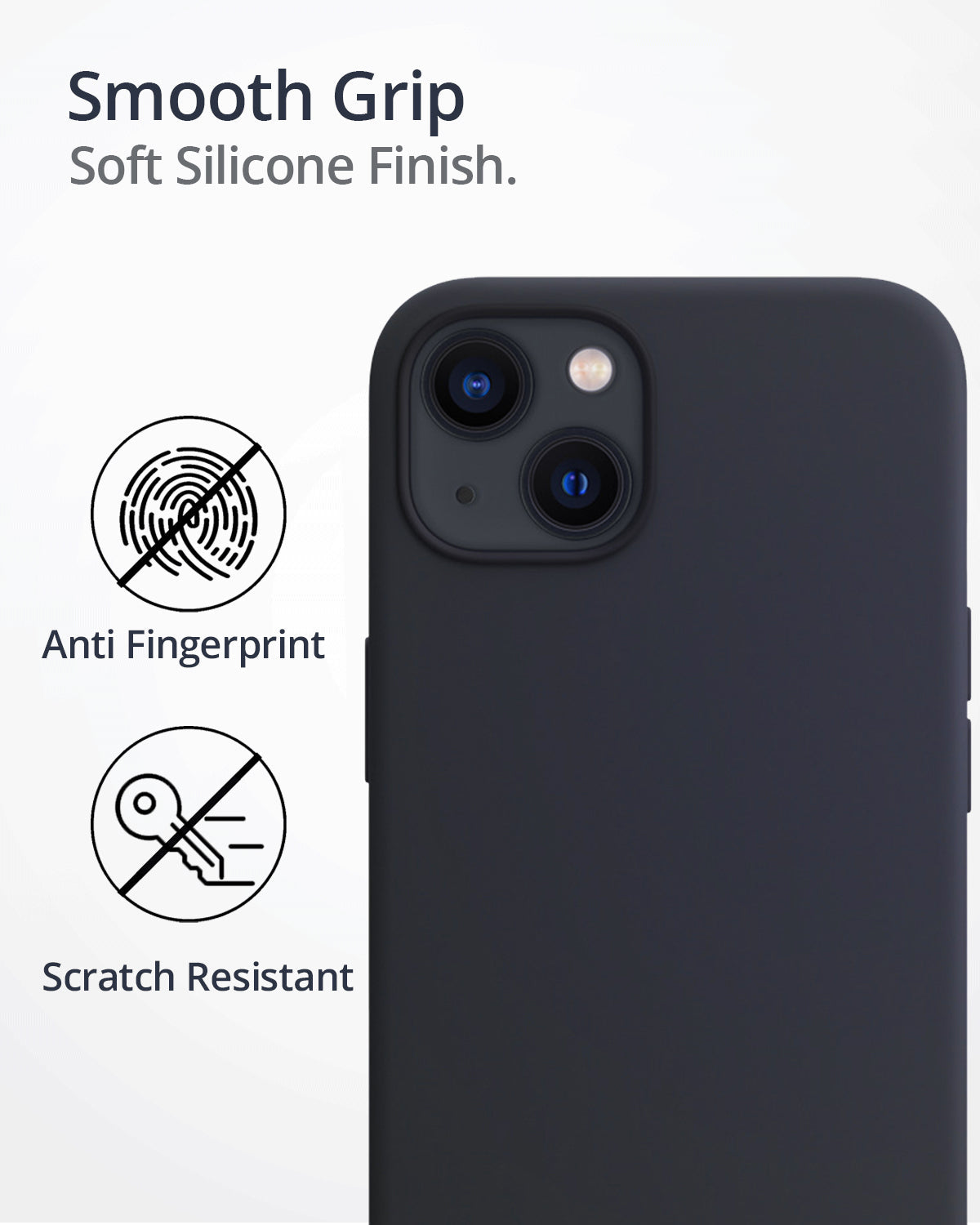RAEGR MagFix Silicone  Case / Cover Designed for iPhone 13 (6.1-Inch) 2021