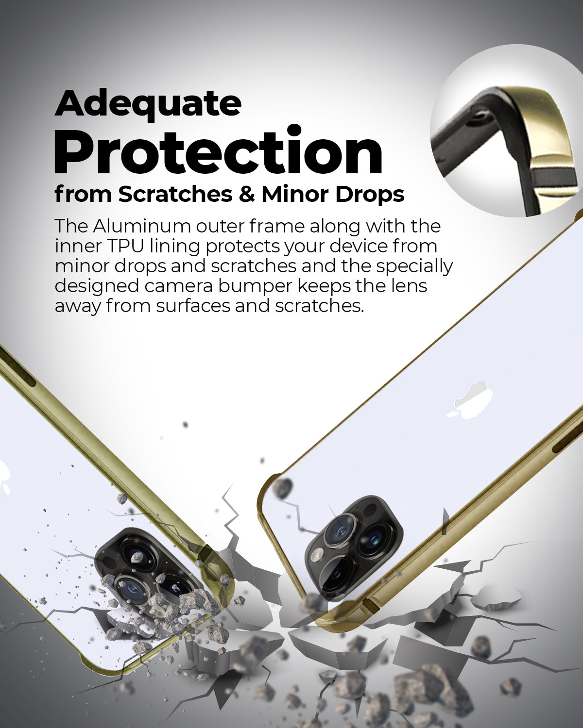 RAEGR iPhone 14 Pro Edge armor Case