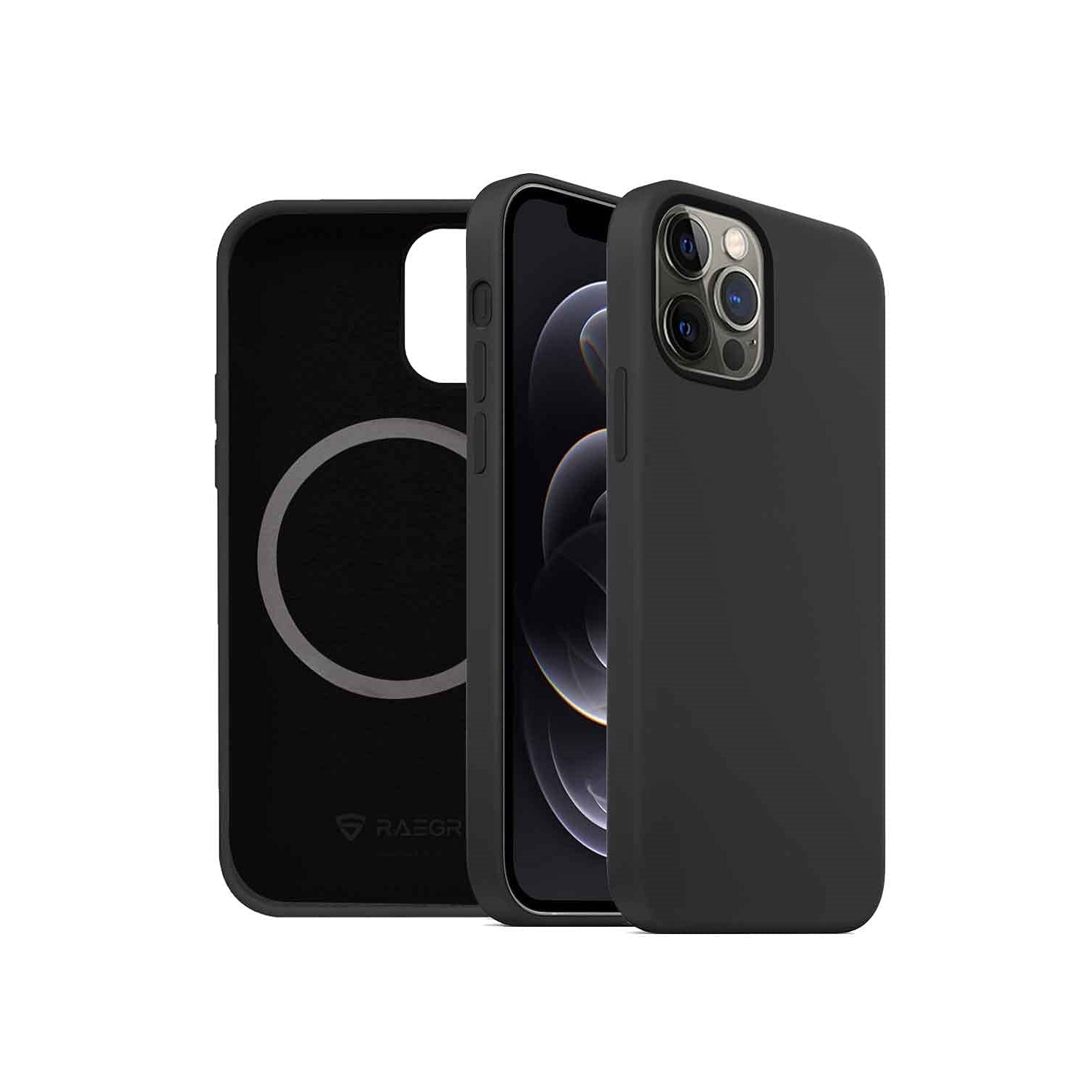 RAEGR iPhone 12 Pro Max 5G Anodized Aluminum Bumper Case, Supports Mag-Safe  Wireless Charging 6.7- Edge Armor Case
