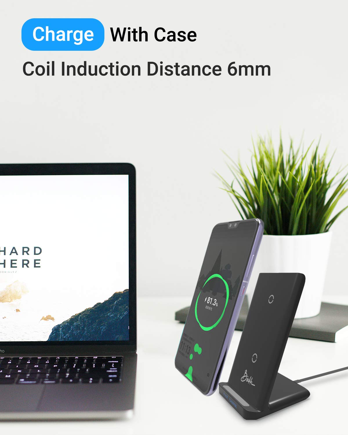 Beckh Field 0250 15W Wireless Charging Stand 15W – Raegr