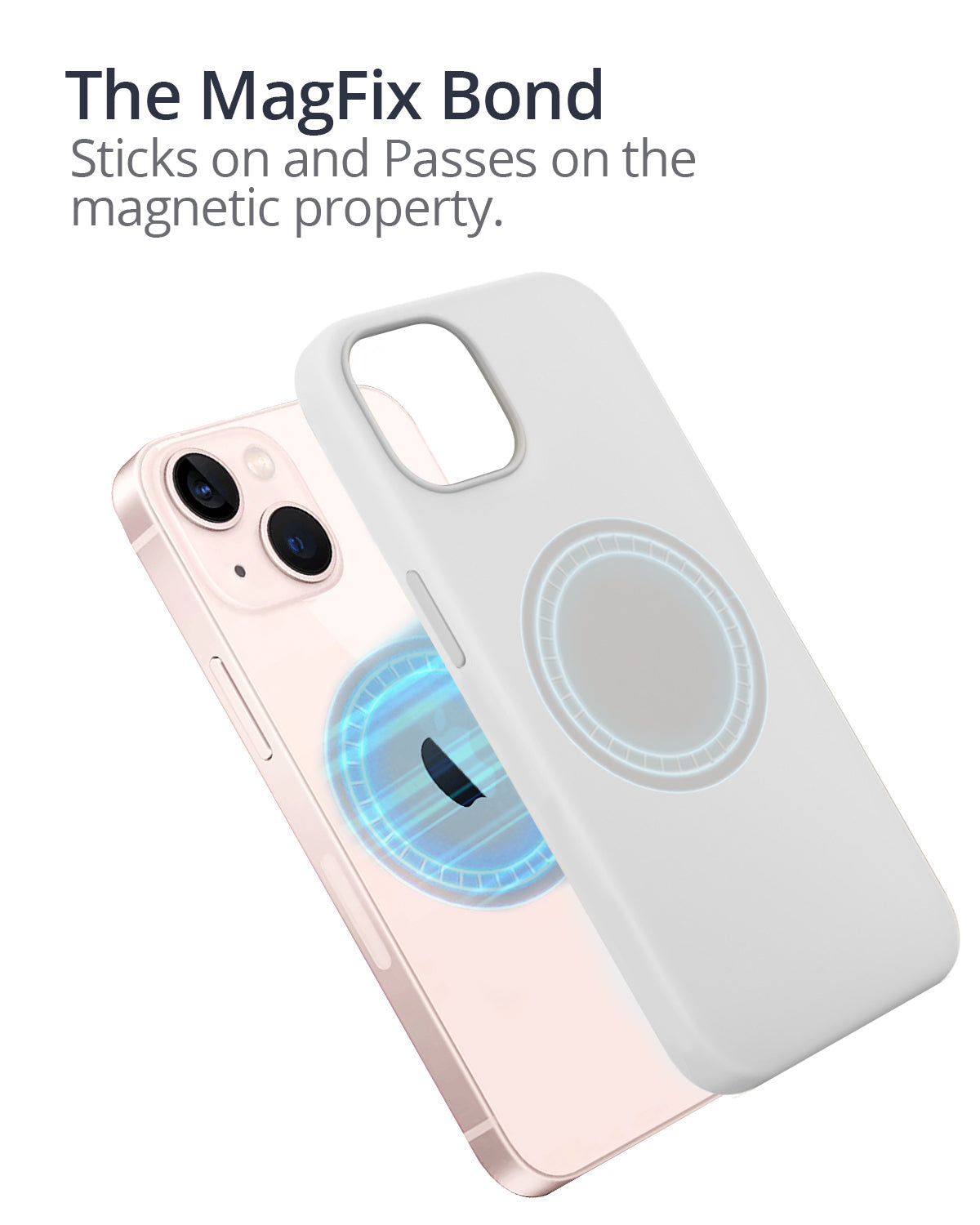 RAEGR MagFix Silicone  Case / Cover Designed for iPhone 13 (6.1-Inch) 2021