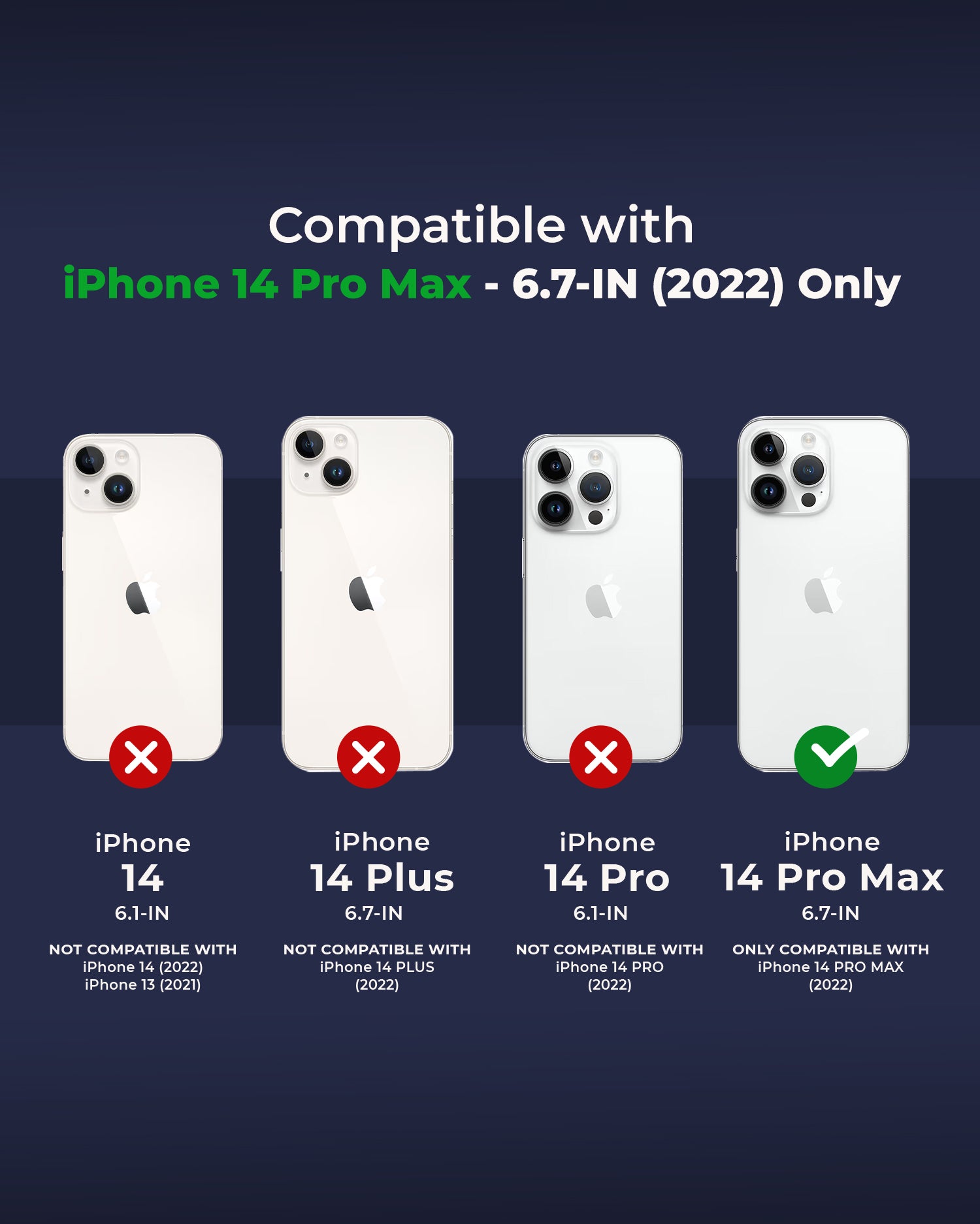 RAEGR iPhone 14 Pro Max Air Hybrid Protective Case