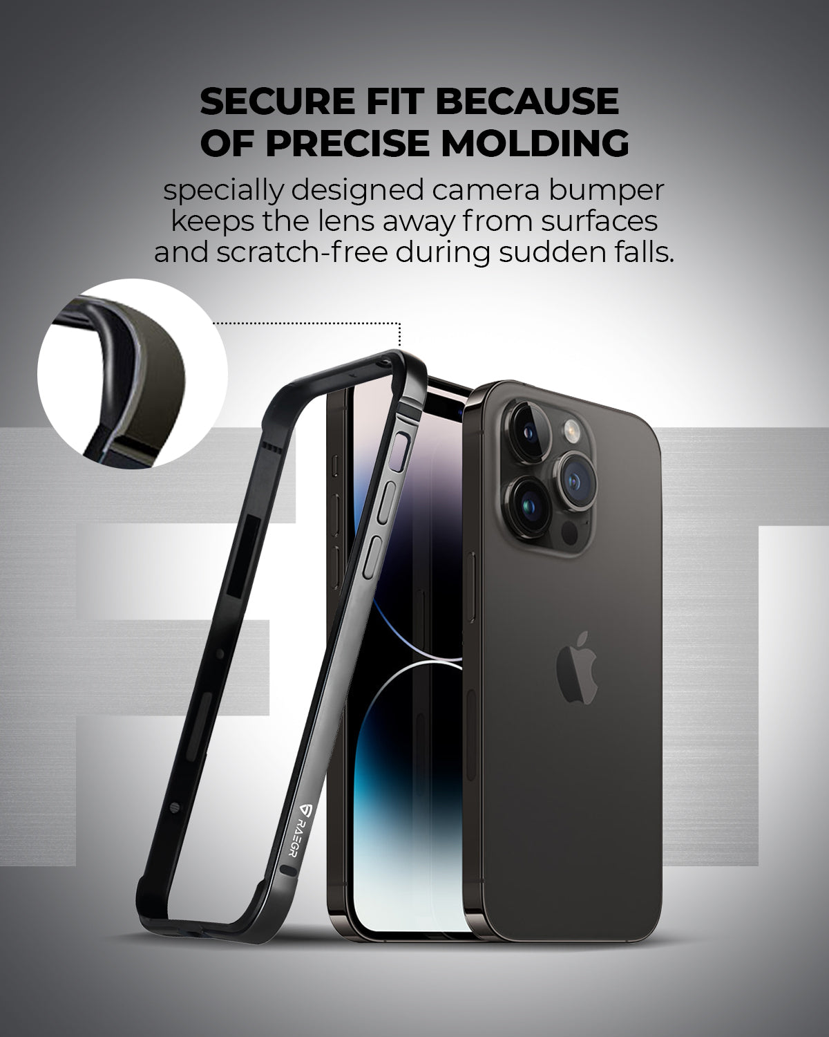 RAEGR iPhone 14 Pro Edge armor Case