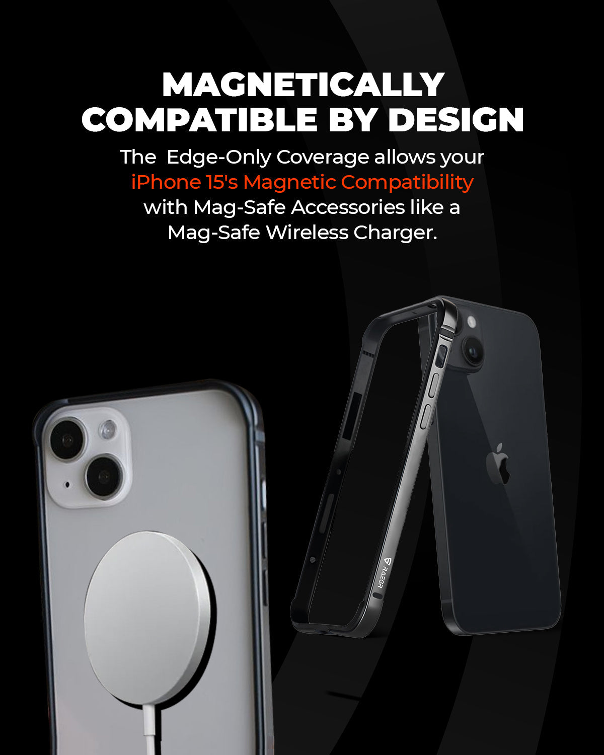 RAEGR iPhone 15 Edge Armor Case