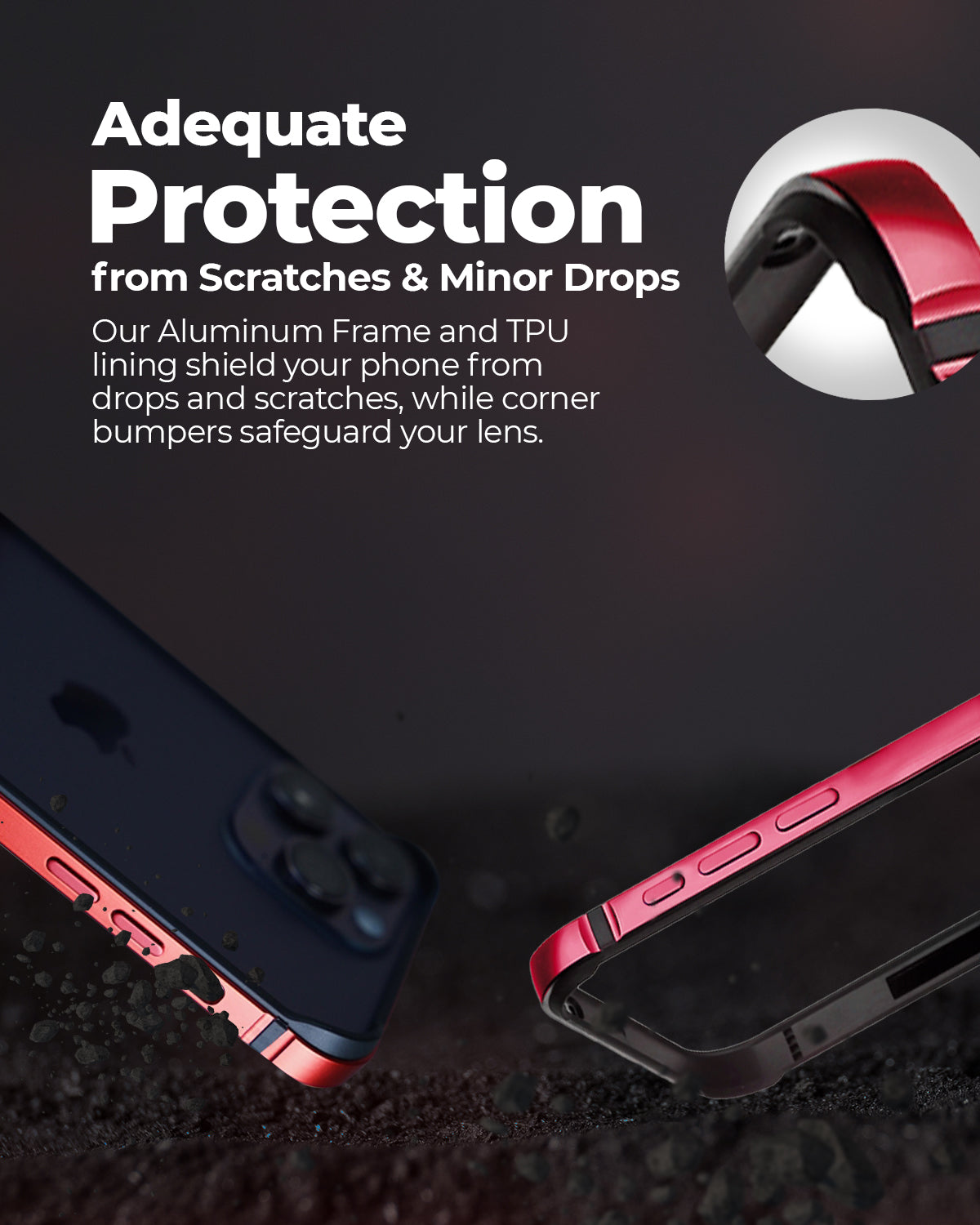 RAEGR iPhone 15 Pro Max Edge Armor Case