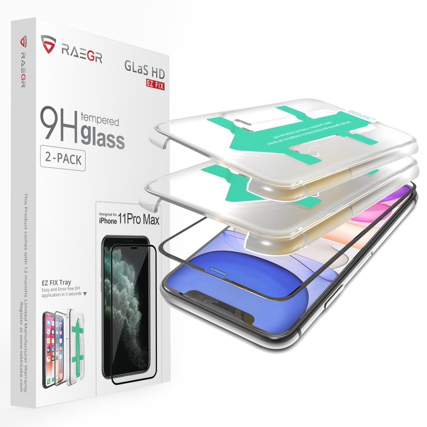 Vidrio templado Iphone 11 Pro Max / Xs Max Glas.Tr Hd Fc Full Glue