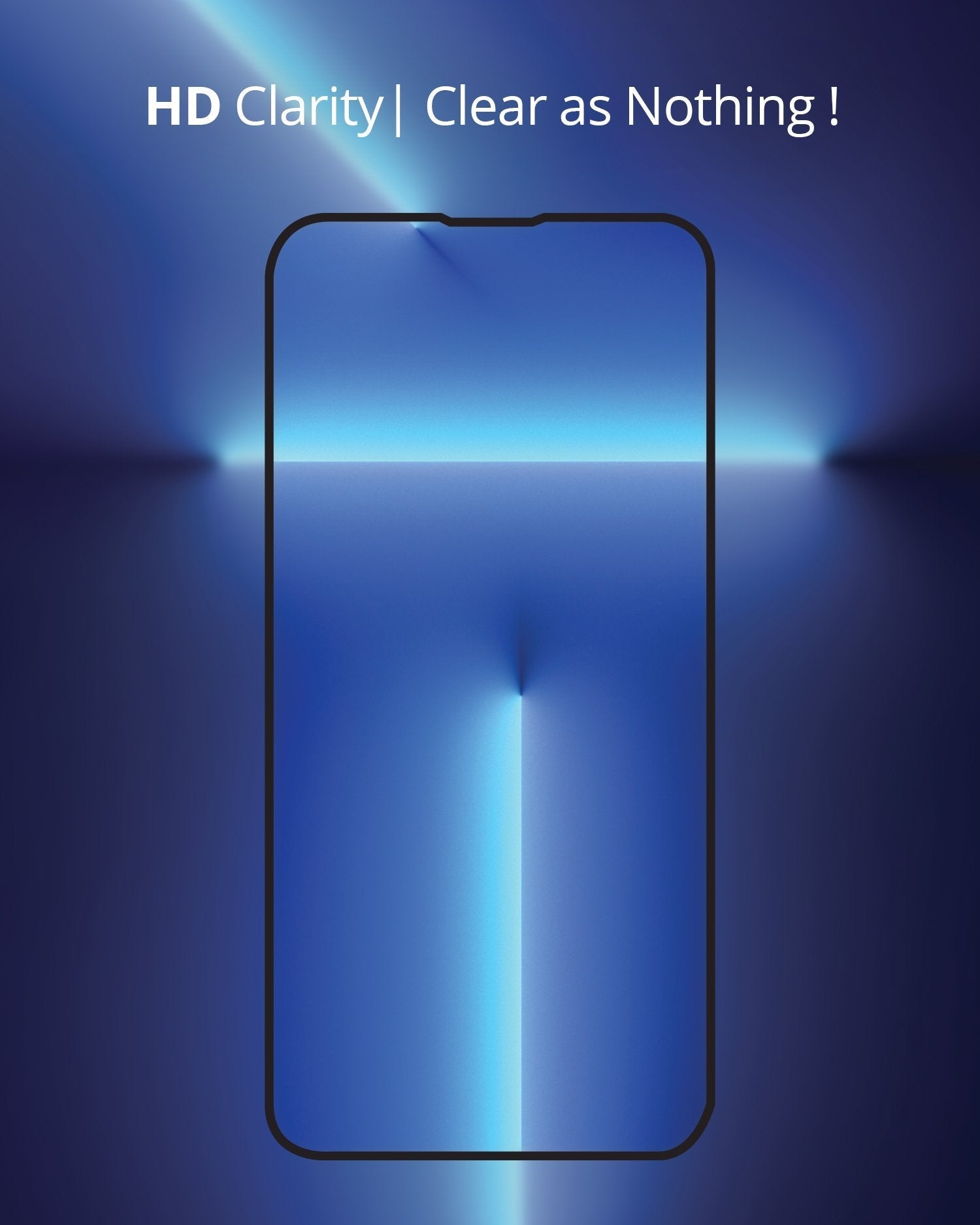 RAEGR GLaS HD EZ FIX IPhone 13 Pro Max / iPhone 14 Plus Full Cover Tempered Glass