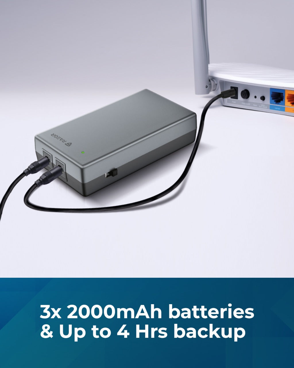 RAEGR PowerLink 700 Mini UPS for WiFi Router