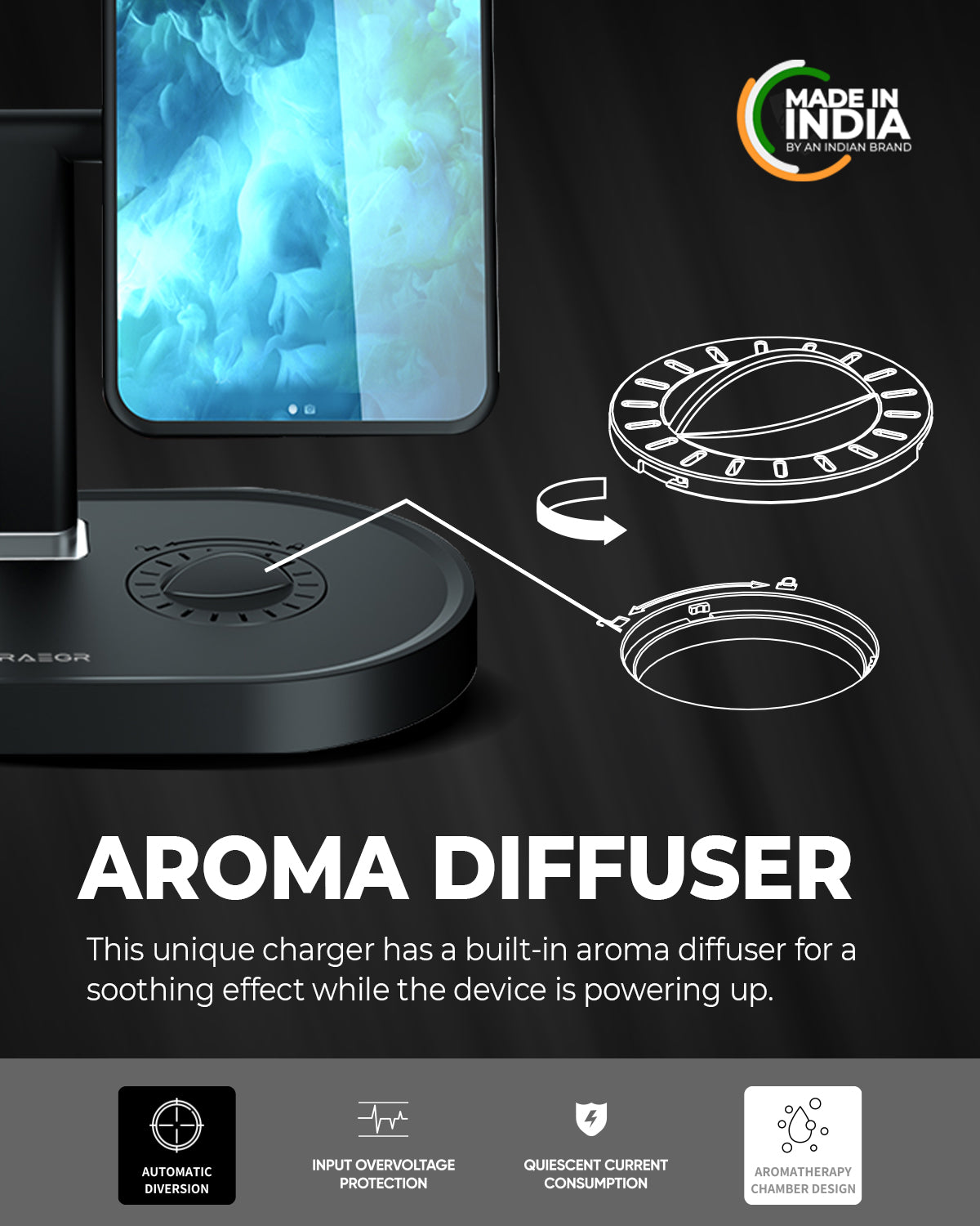 Charging Station Unique Wireless Charger In Wireless Charger, 18w